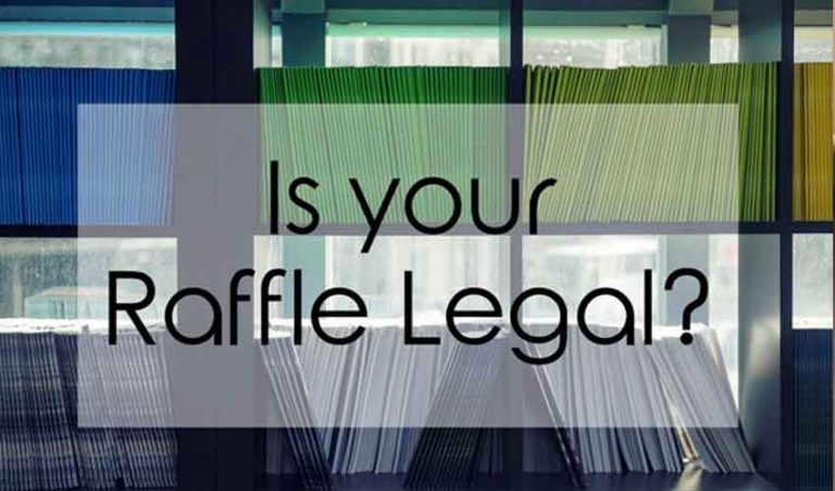 How to Run a Raffle Legally in the US and Canada