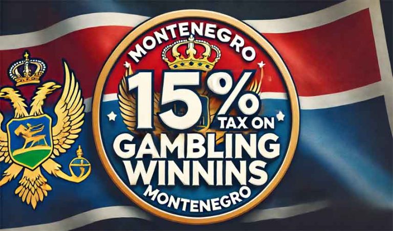 Montenegro proposes a 15% tax on gambling winnings