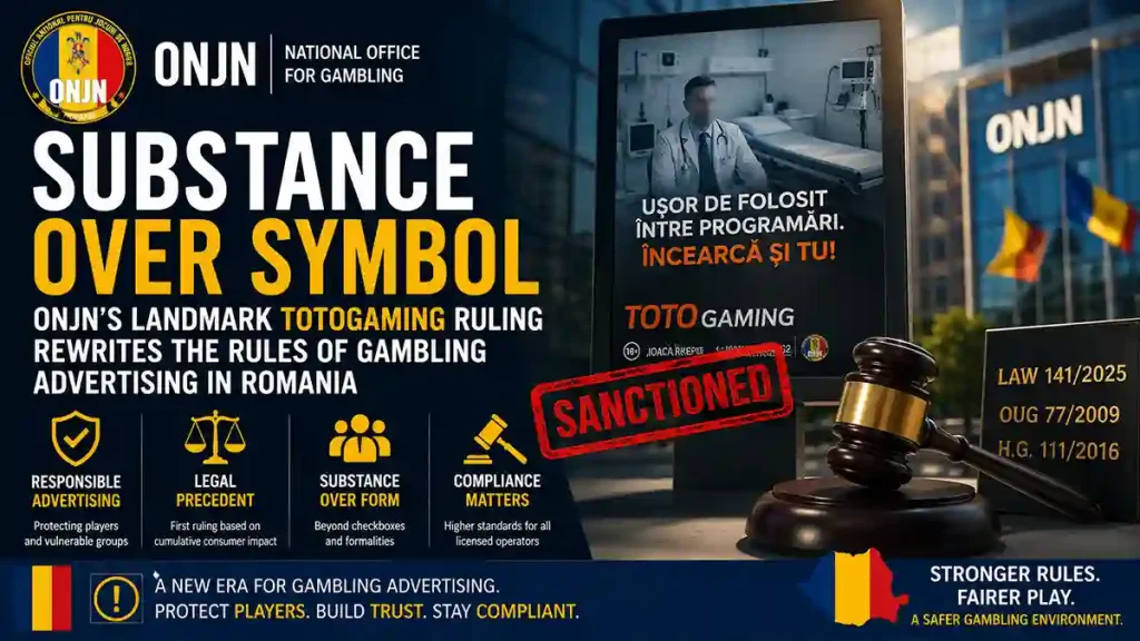 ONJN's TotoGaming Ruling Raises the Bar for Gambling Ads